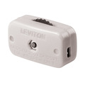 Leviton Feed Thru Switch Mini Wh 00423-3KW